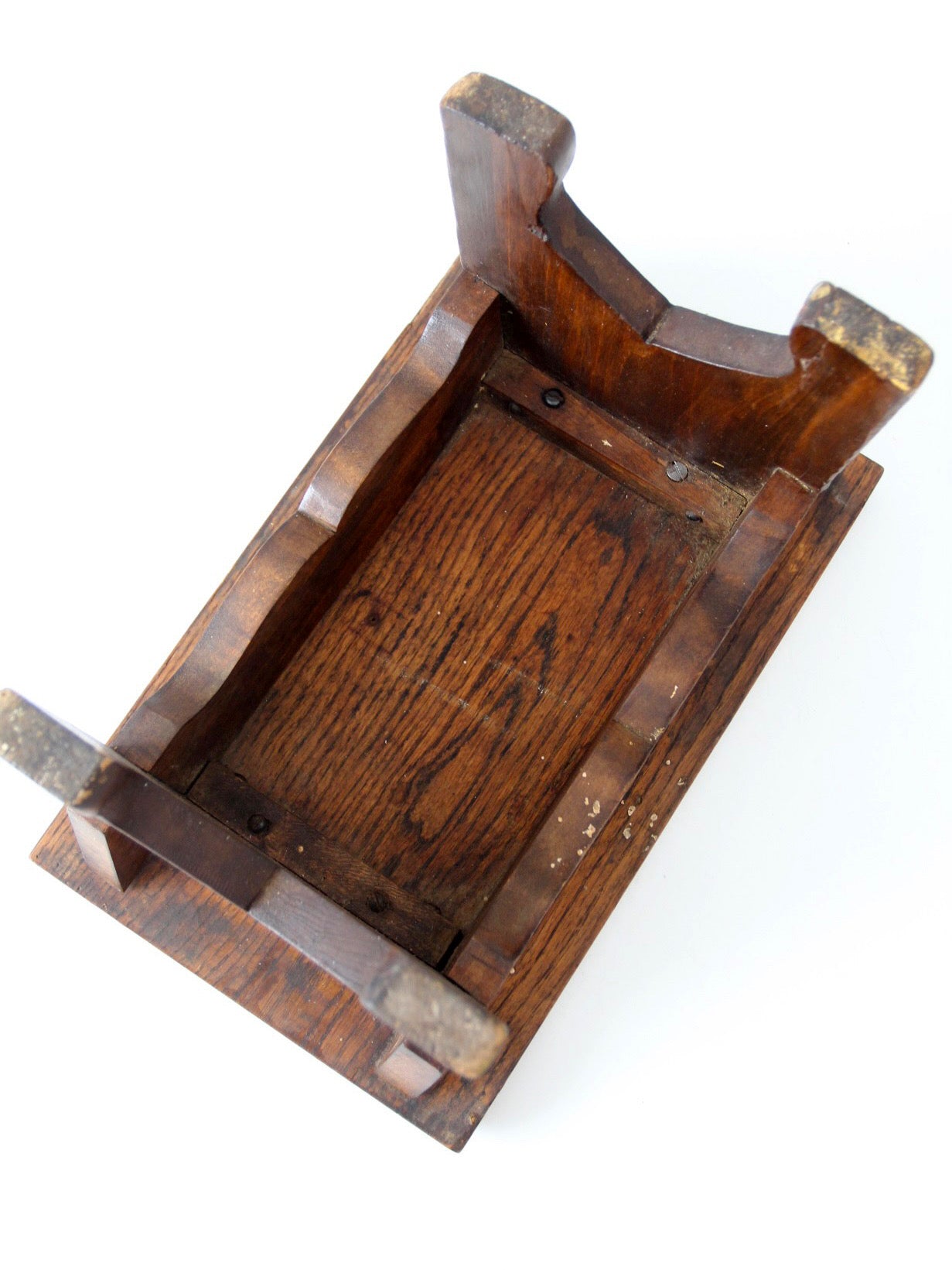 antique farmhouse wooden step stool