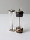 vintage Dorothy Thorpe style salt and pepper mill