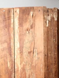 antique mid-19th century corner cupboard