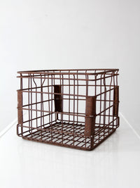 vintage Dean Foods milk crate