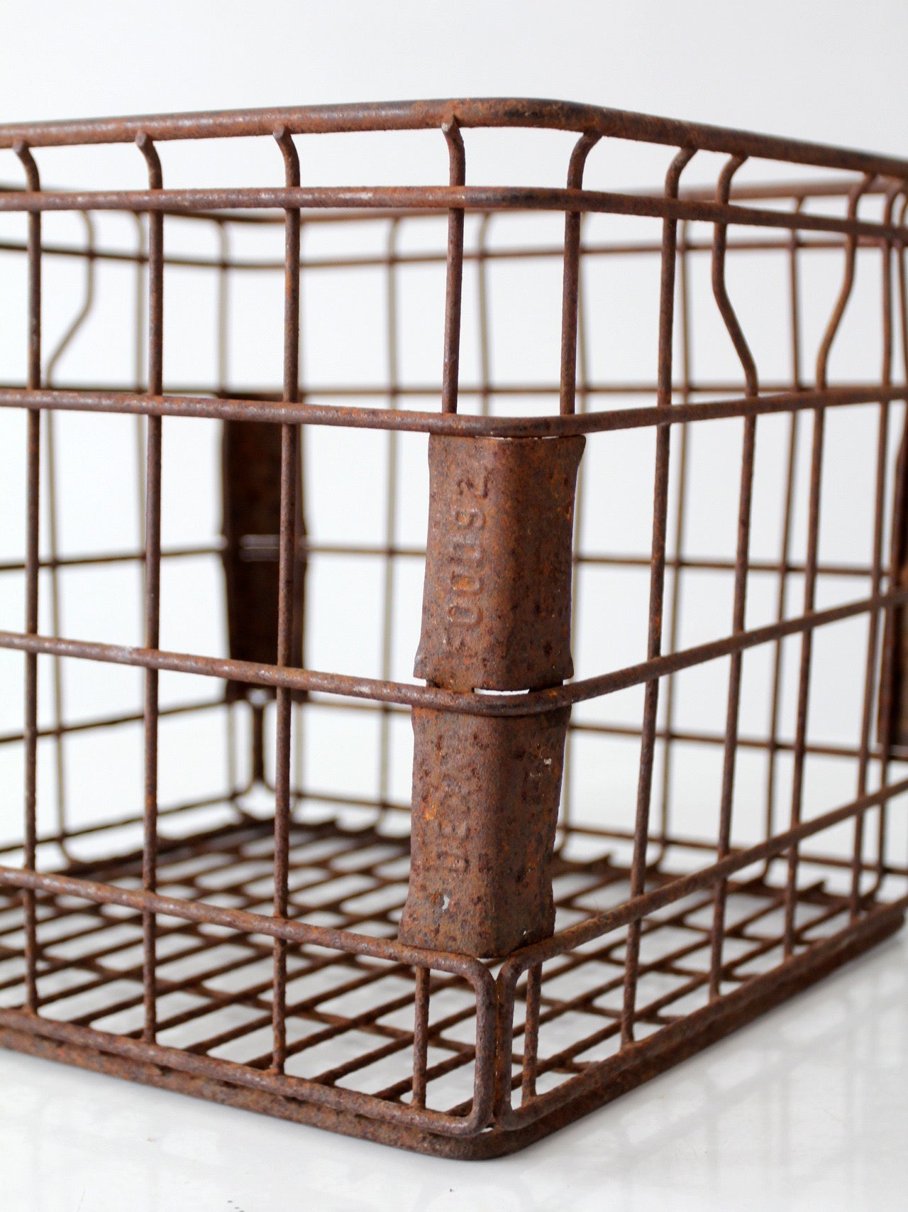 vintage Dean Foods milk crate