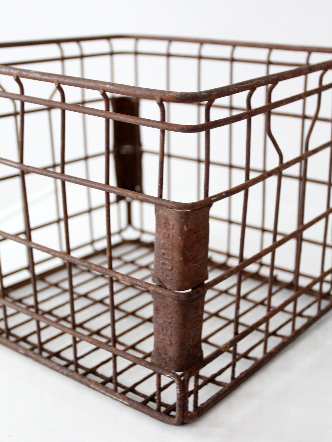 vintage Dean Foods milk crate