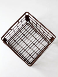 vintage Dean Foods milk crate
