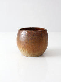 vintage handmade studio pottery bowl