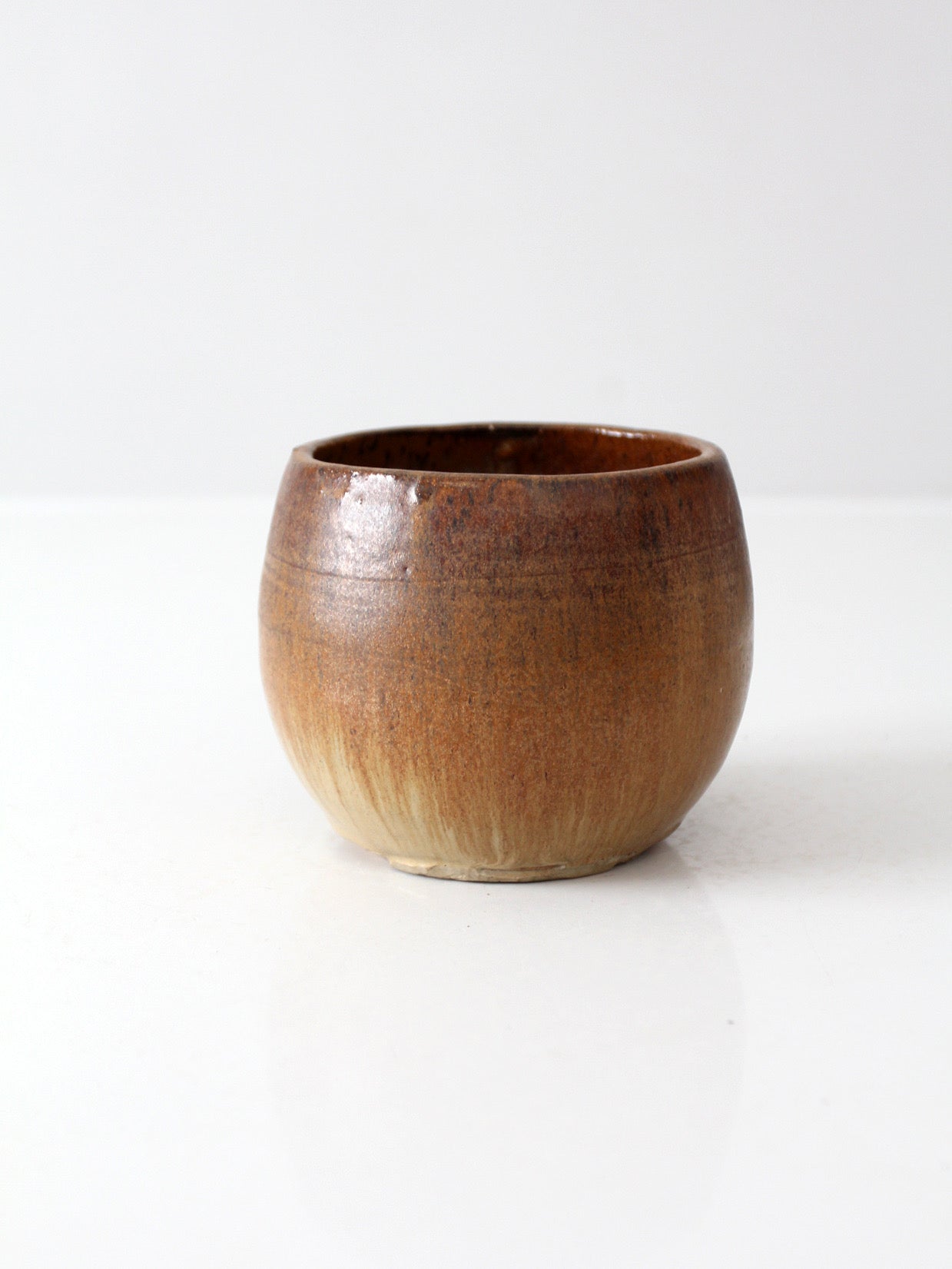 vintage handmade studio pottery bowl