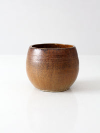 vintage handmade studio pottery bowl