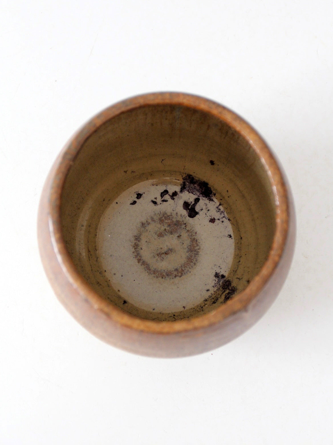 vintage handmade studio pottery bowl