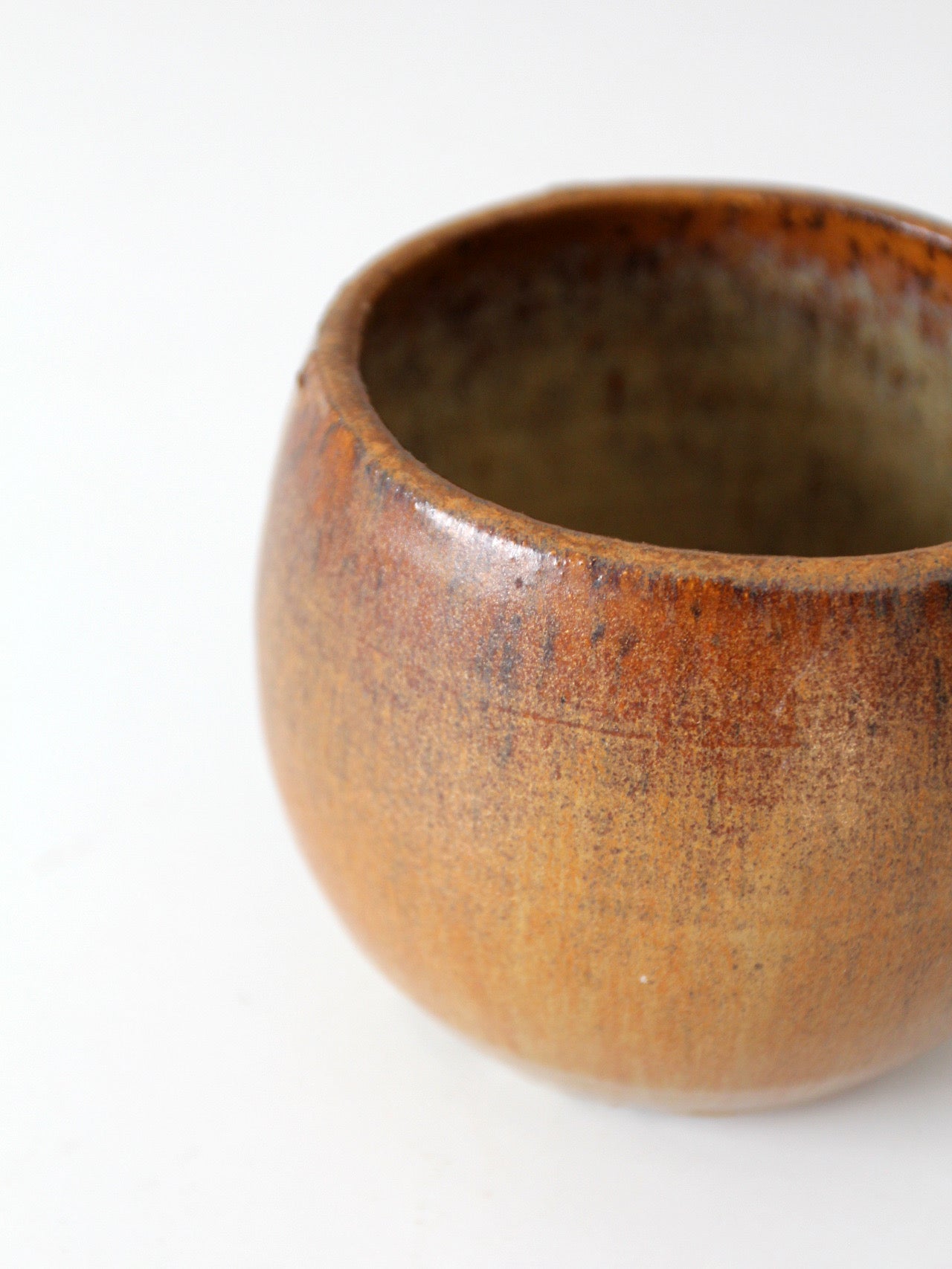 vintage handmade studio pottery bowl