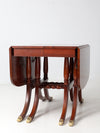 antique Duncan Phyfe style drop leaf table