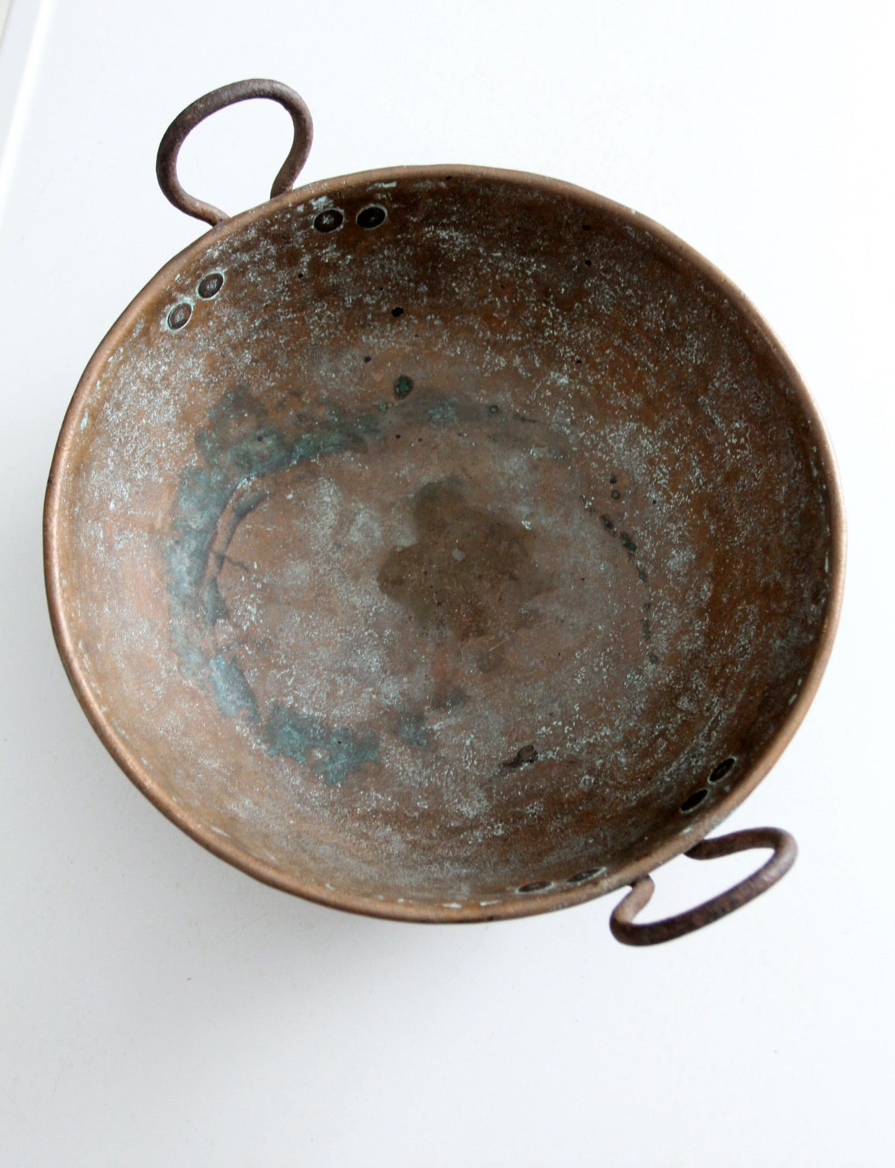 antique copper preserving pan – 86 Vintage