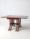 antique Duncan Phyfe style drop leaf table
