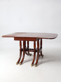 antique Duncan Phyfe style drop leaf table