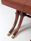 antique Duncan Phyfe style drop leaf table