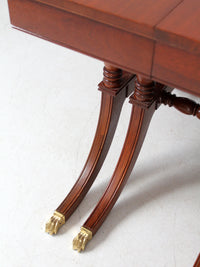 antique Duncan Phyfe style drop leaf table