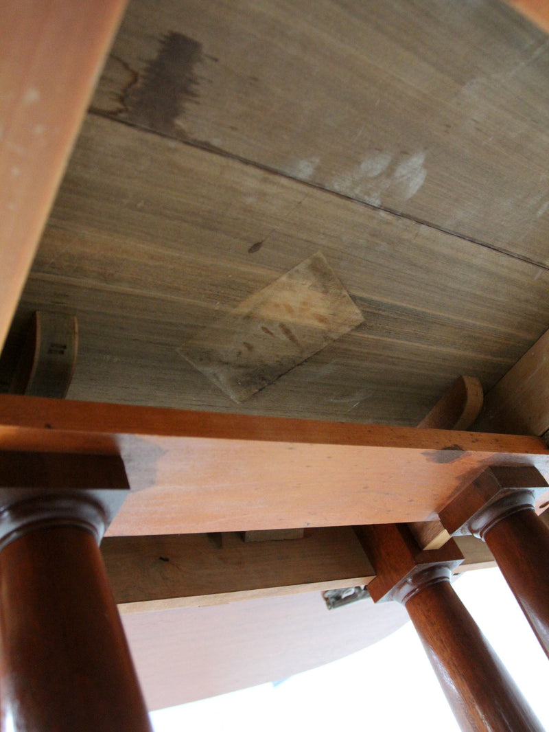 antique Duncan Phyfe style drop leaf table