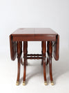 antique Duncan Phyfe style drop leaf table