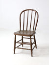 antique painted Windsor farmhouse chair