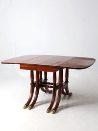 antique Duncan Phyfe style drop leaf table