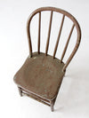 antique painted Windsor farmhouse chair