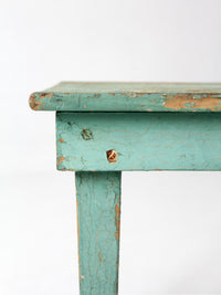 antique primitive farmhouse side table