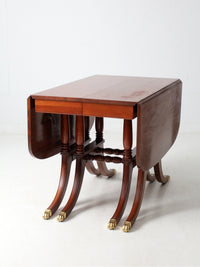 antique Duncan Phyfe style drop leaf table