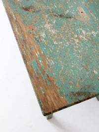 antique primitive farmhouse side table