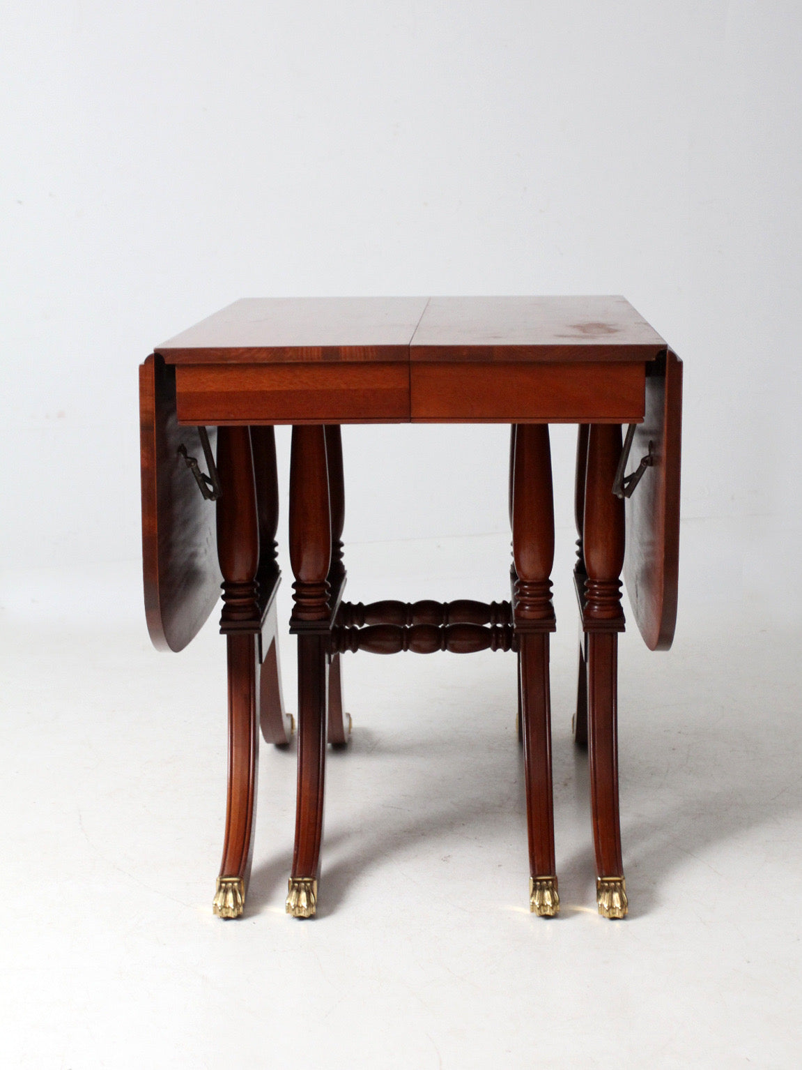 antique Duncan Phyfe style drop leaf table