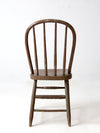 antique painted Windsor farmhouse chair