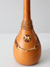 vintage Italian equestrian decanter bottle