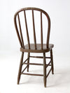 antique painted Windsor farmhouse chair
