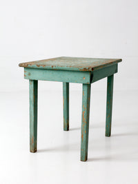 antique primitive farmhouse side table