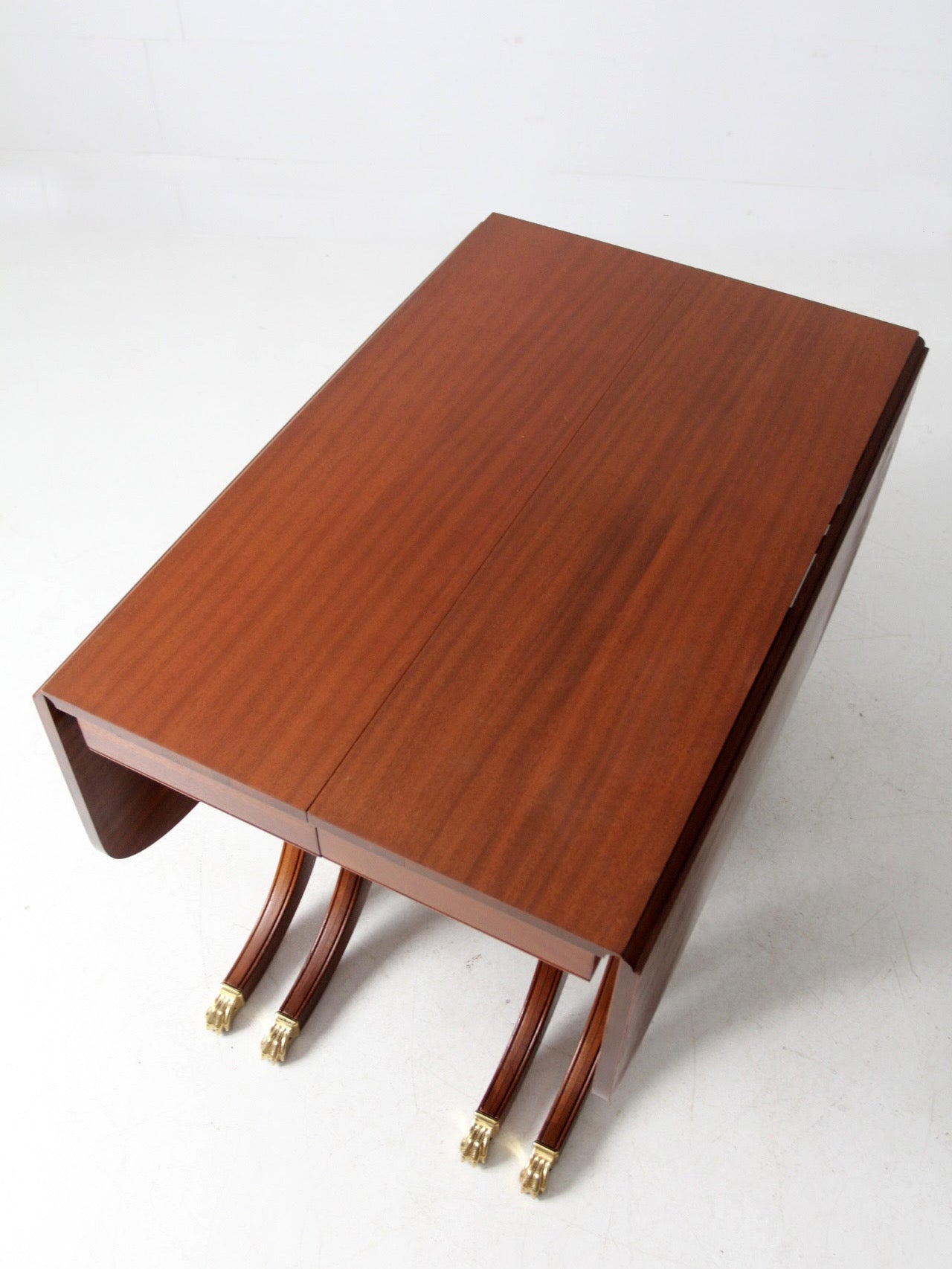 antique Duncan Phyfe style drop leaf table