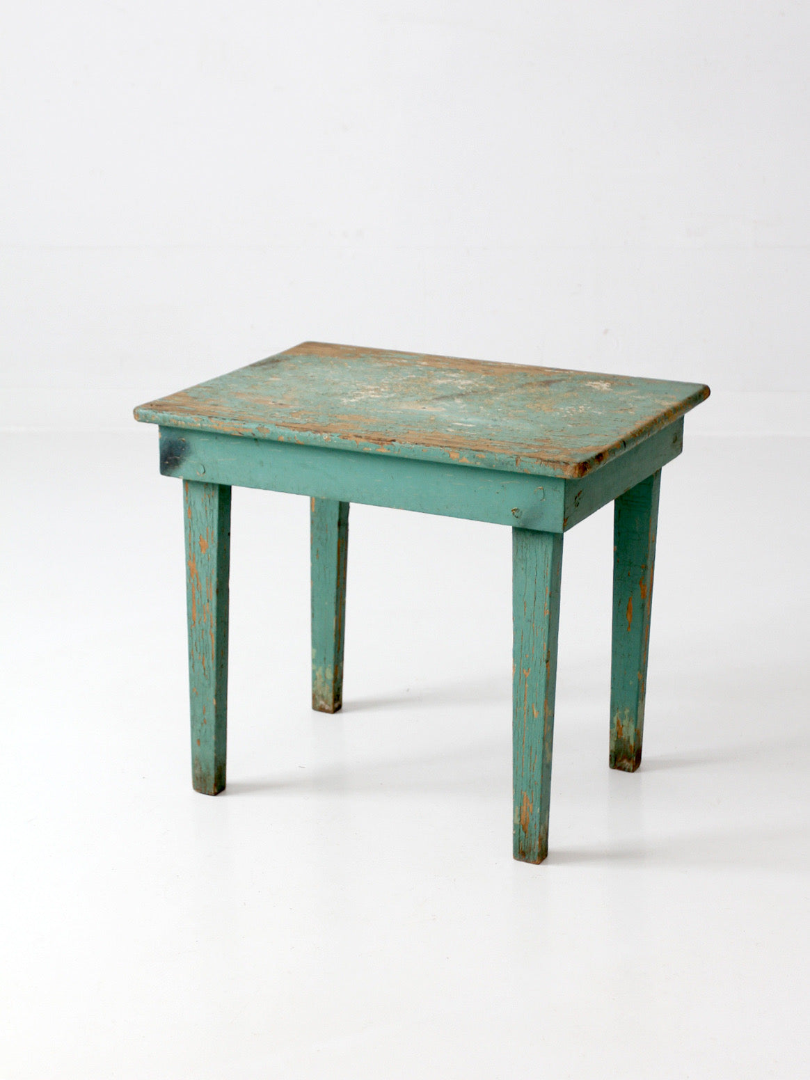 antique primitive farmhouse side table