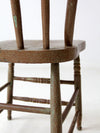 antique painted Windsor farmhouse chair