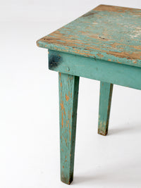 antique primitive farmhouse side table