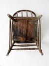 antique painted Windsor farmhouse chair
