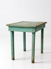 antique primitive farmhouse side table