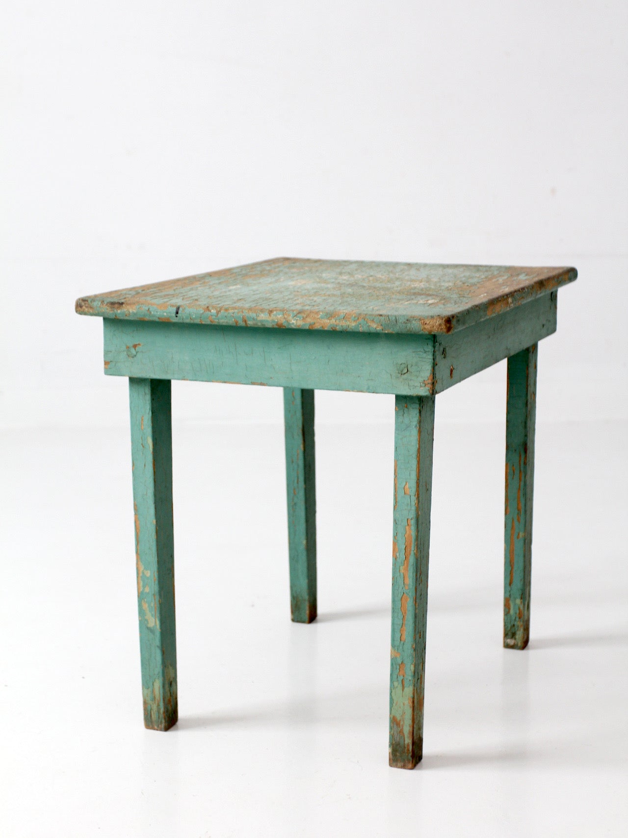 antique primitive farmhouse side table