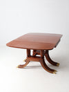 antique Duncan Phyfe style drop leaf table