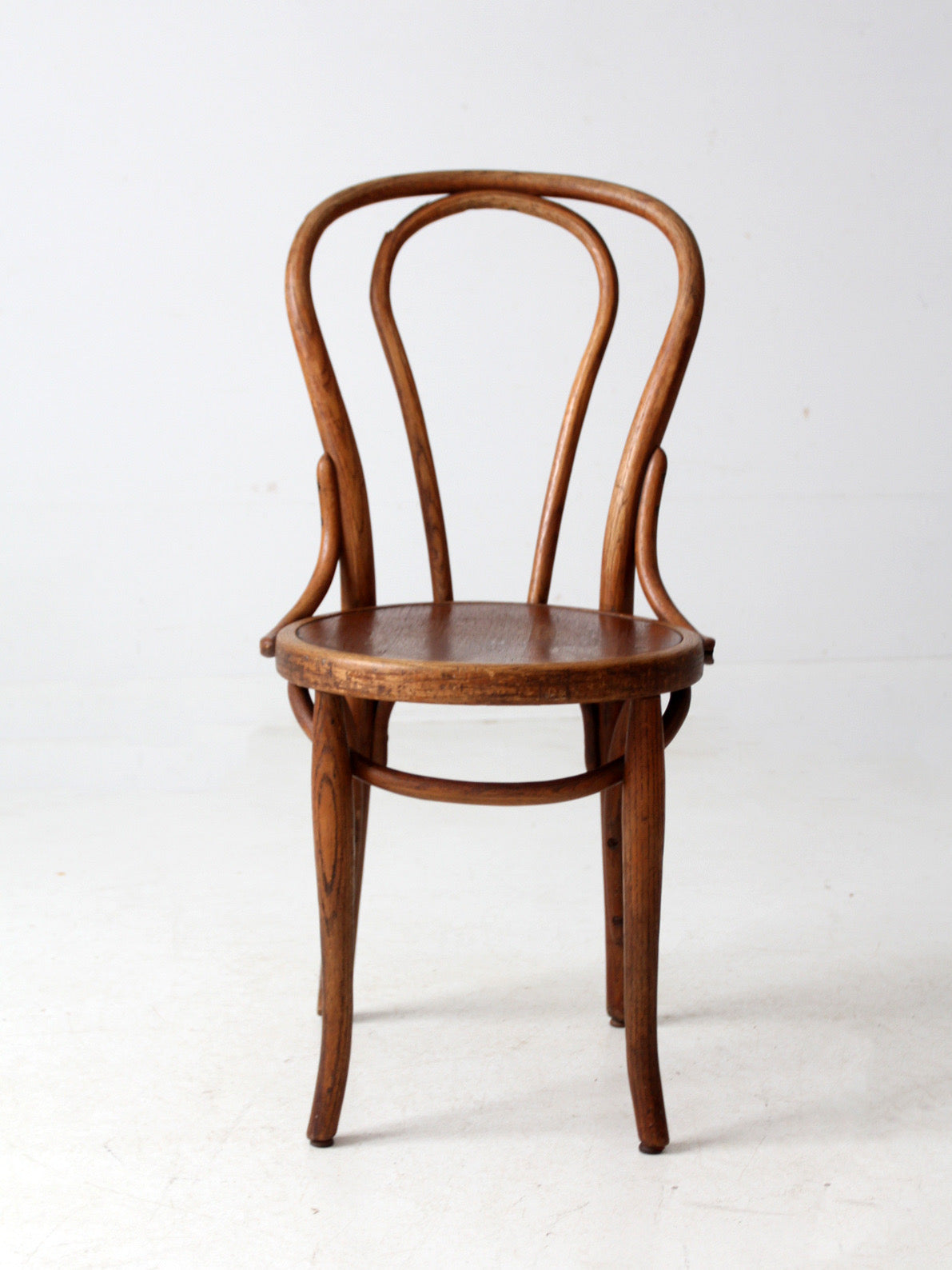 antique Herhold Chair Co bentwood cafe chair