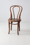 antique Herhold Chair Co bentwood cafe chair