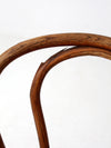 antique Herhold Chair Co bentwood cafe chair