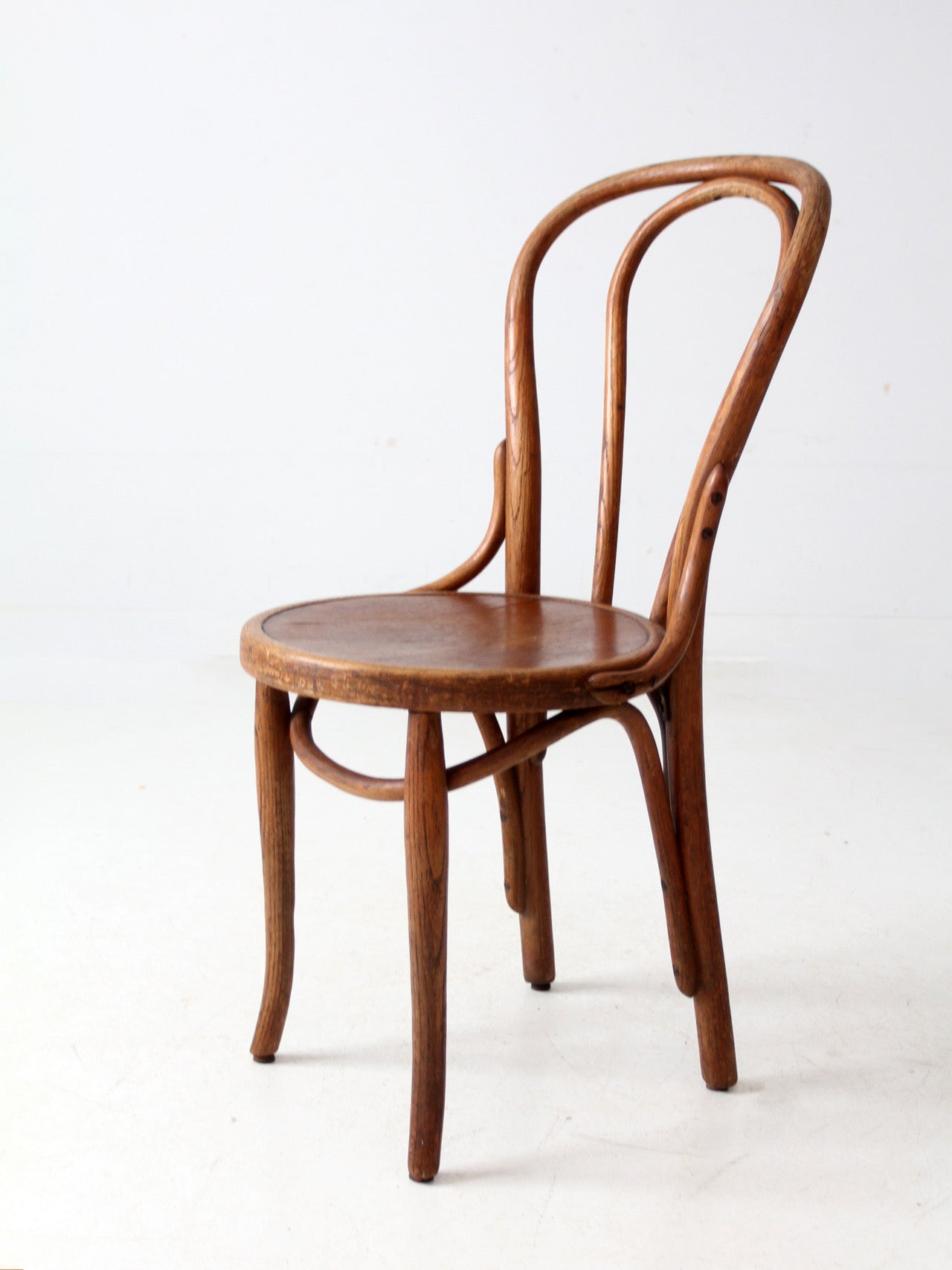 antique Herhold Chair Co bentwood cafe chair