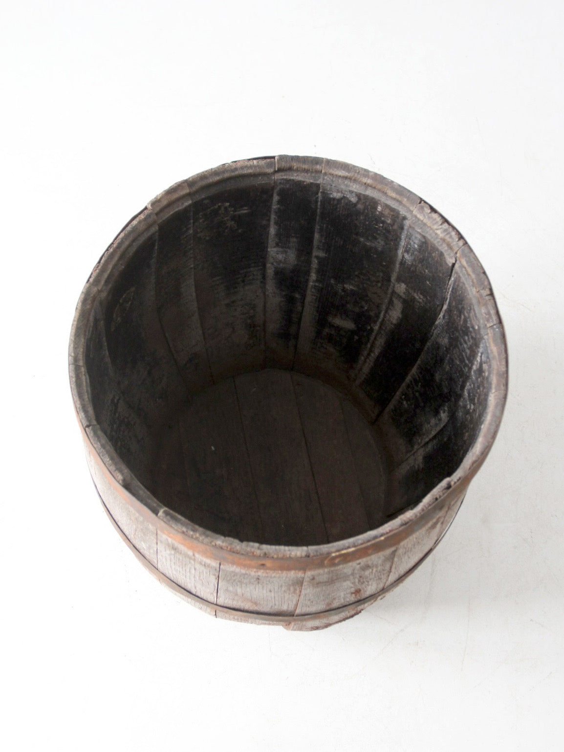 antique wooden barrel