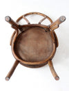 antique Herhold Chair Co bentwood cafe chair
