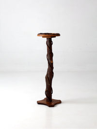 vintage rustic Adirondack twig plant stand