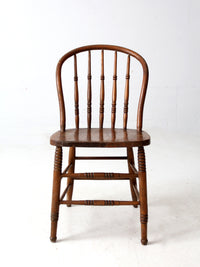 antique Windsor bow back chair