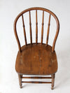 antique Windsor bow back chair