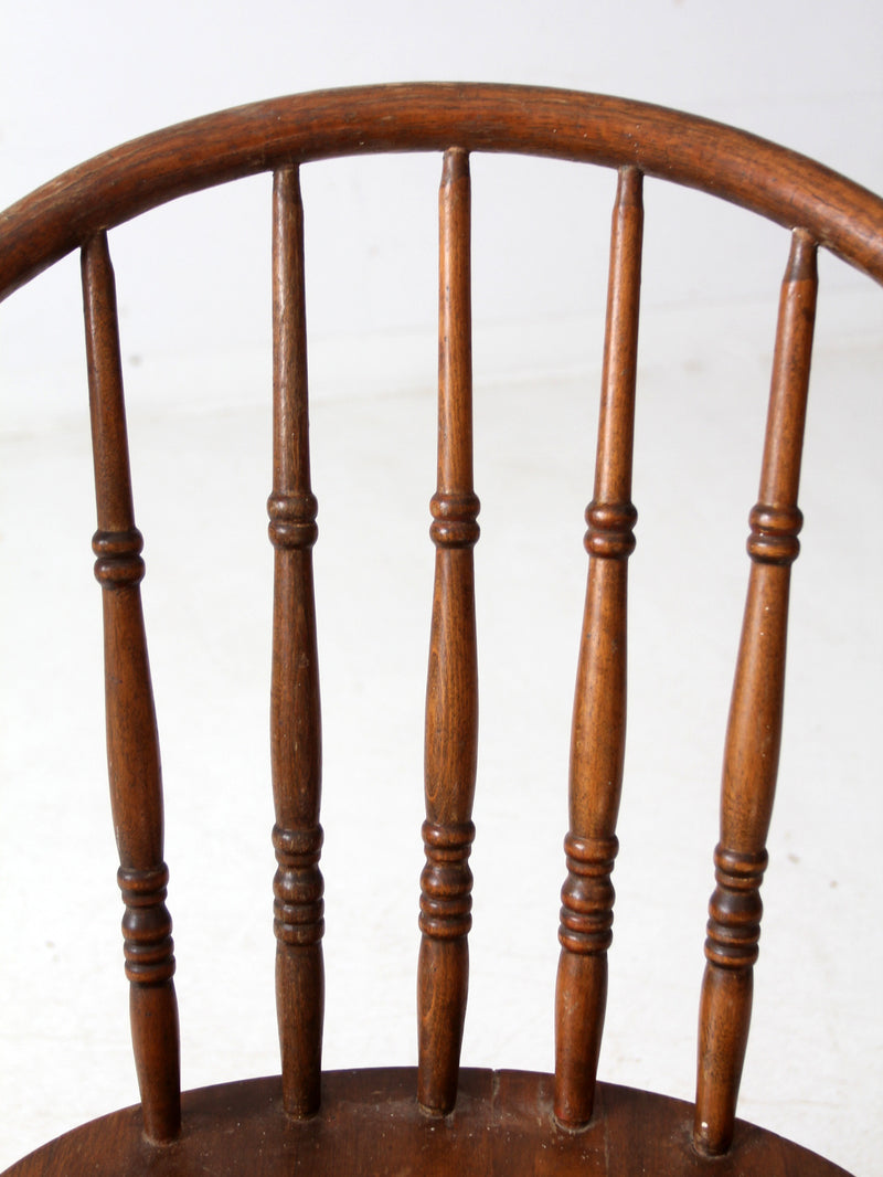 antique Windsor bow back chair