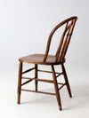 antique Windsor bow back chair